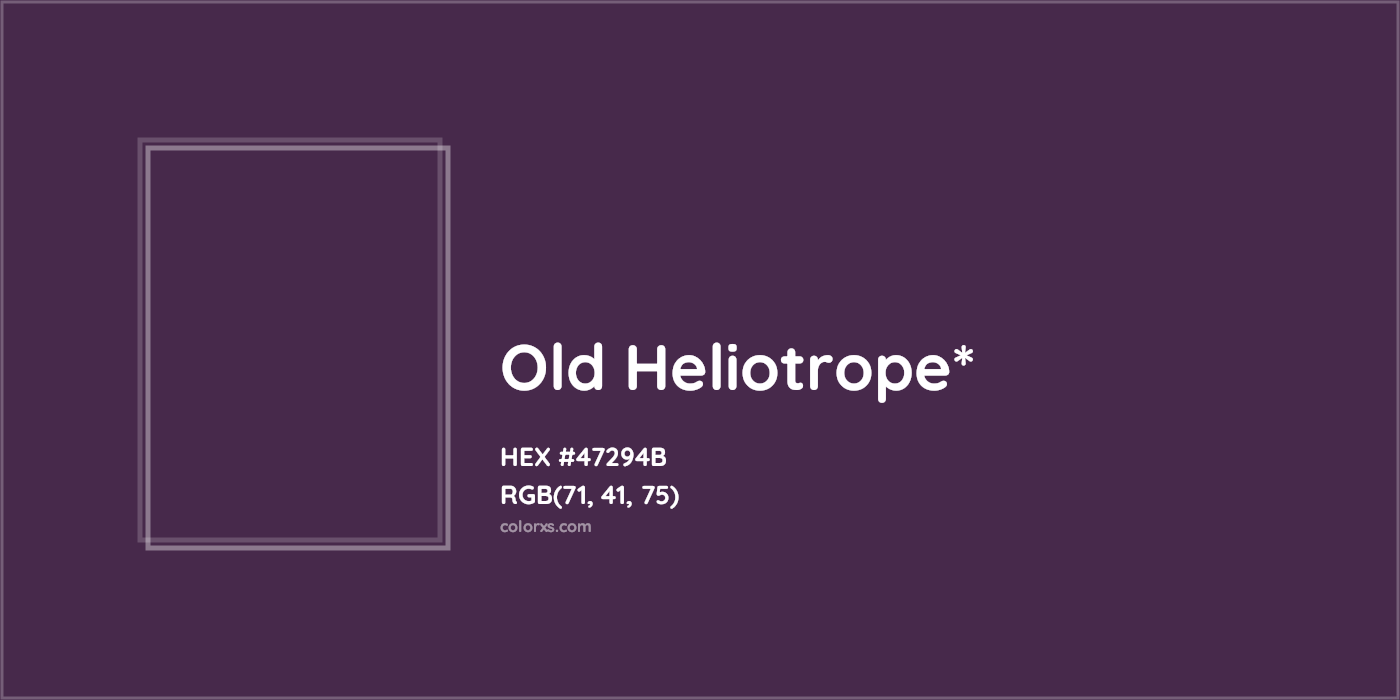 HEX #47294B Color Name, Color Code, Palettes, Similar Paints, Images