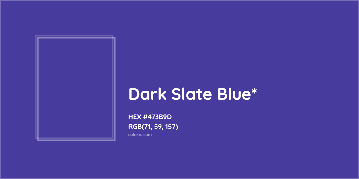 HEX #473B9D Color Name, Color Code, Palettes, Similar Paints, Images