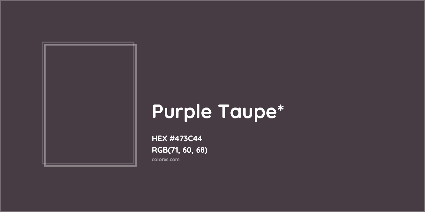 HEX #473C44 Color Name, Color Code, Palettes, Similar Paints, Images