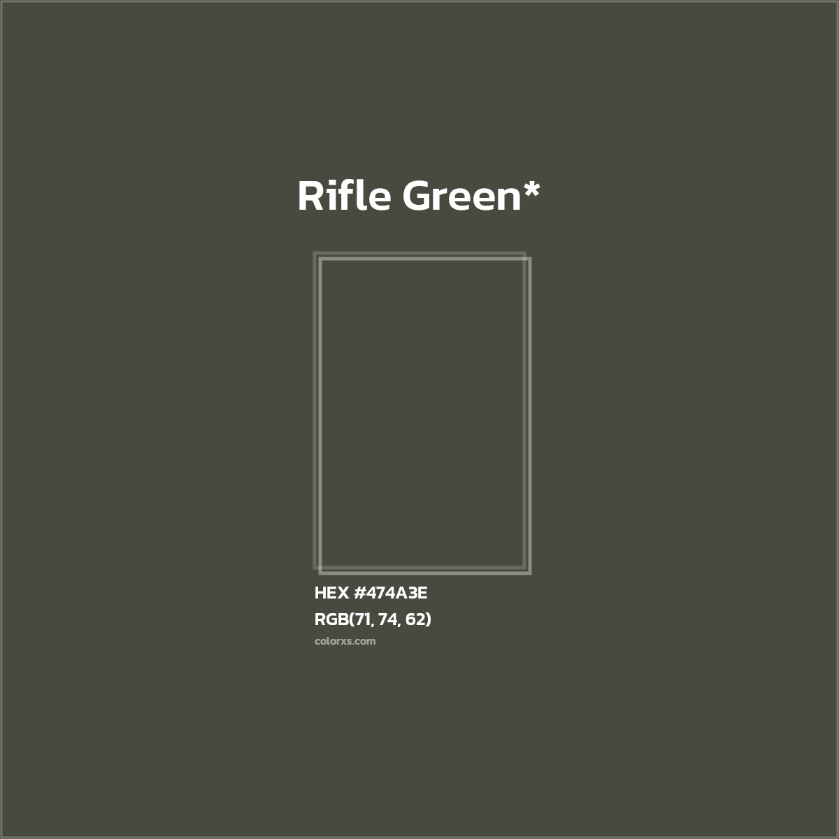 HEX #474A3E Color Name, Color Code, Palettes, Similar Paints, Images