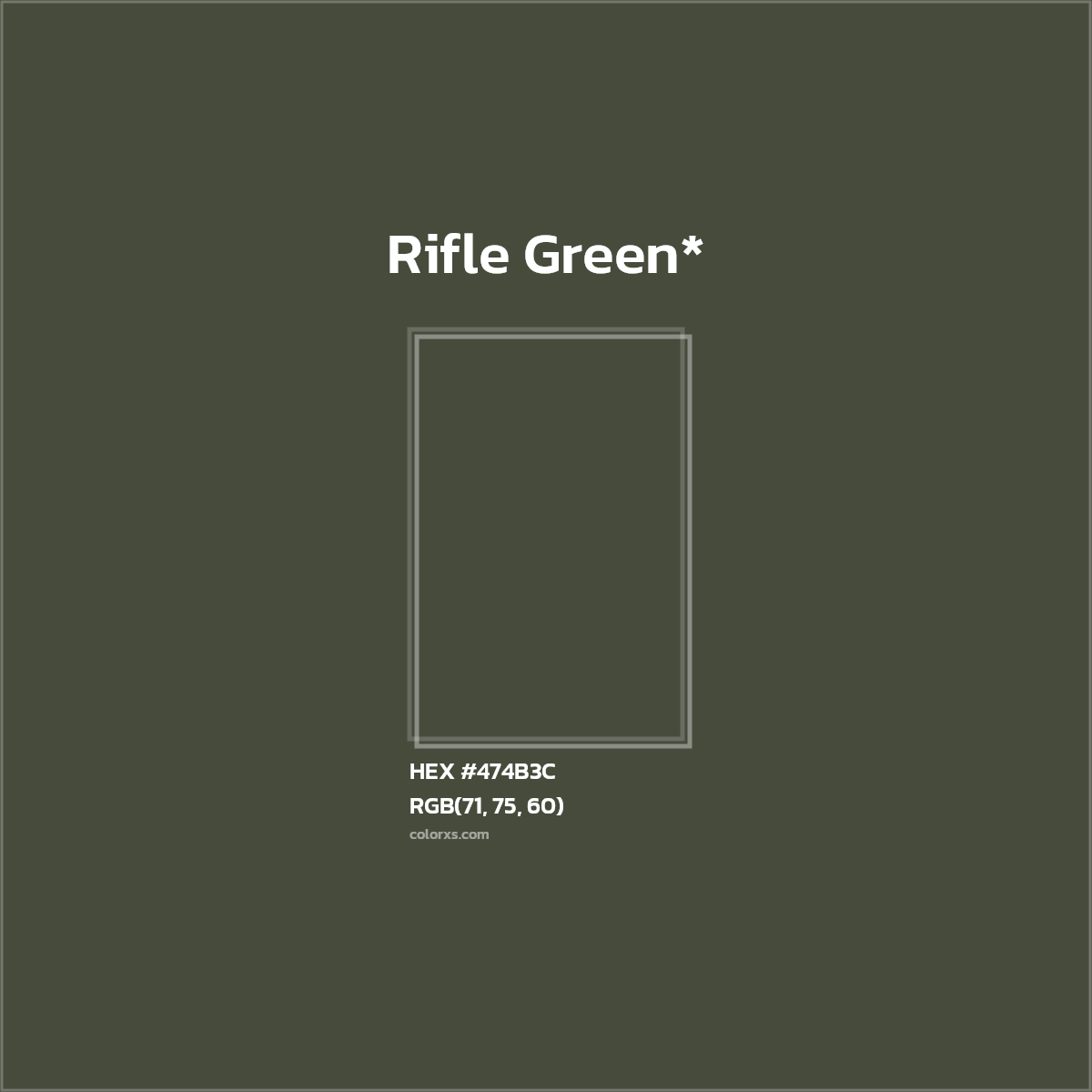 HEX #474B3C Color Name, Color Code, Palettes, Similar Paints, Images