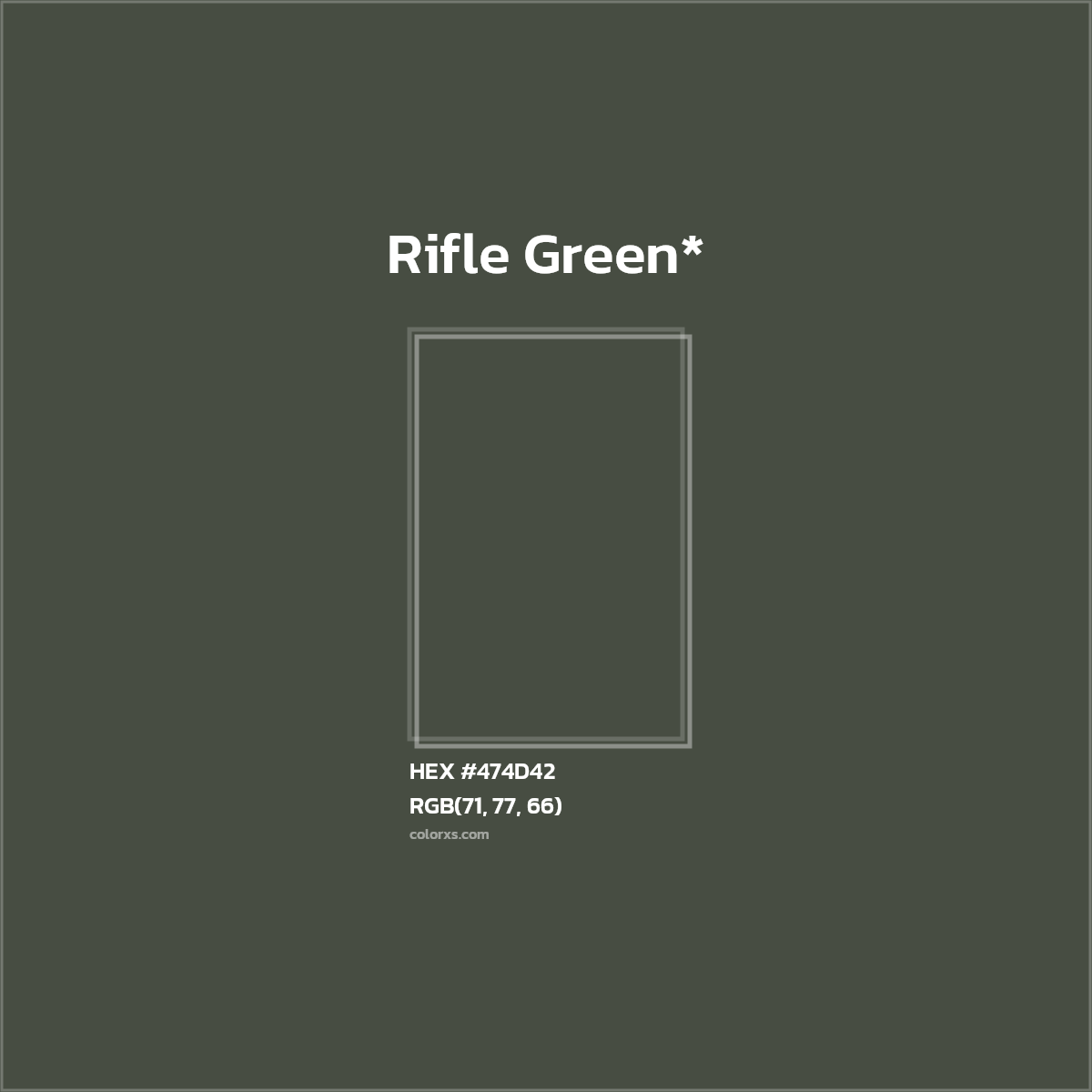 HEX #474D42 Color Name, Color Code, Palettes, Similar Paints, Images