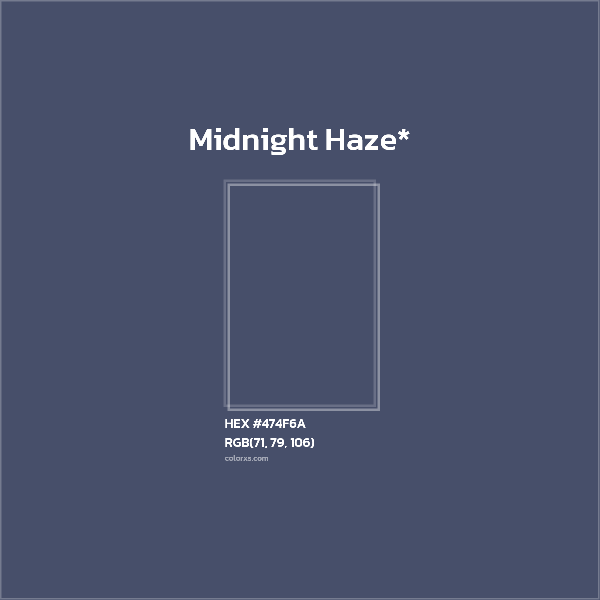 HEX #474F6A Color Name, Color Code, Palettes, Similar Paints, Images