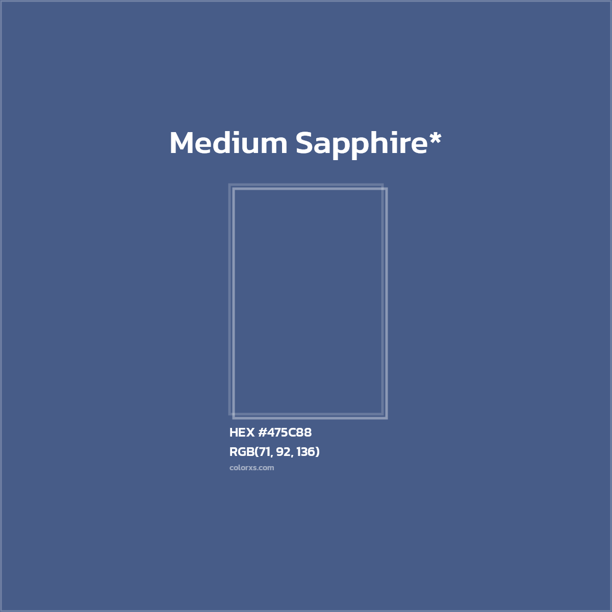 HEX #475C88 Color Name, Color Code, Palettes, Similar Paints, Images