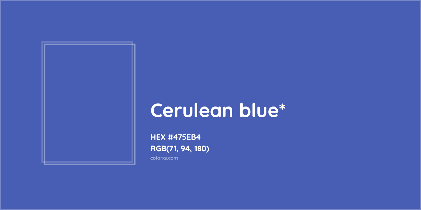 HEX #475EB4 Color Name, Color Code, Palettes, Similar Paints, Images