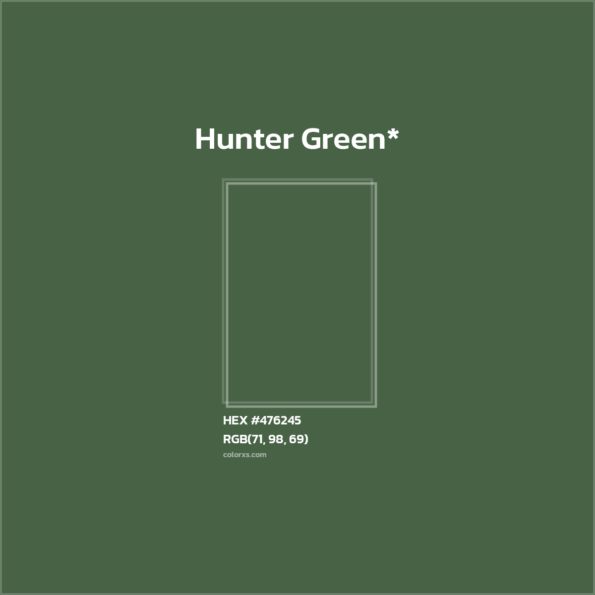 HEX #476245 Color Name, Color Code, Palettes, Similar Paints, Images