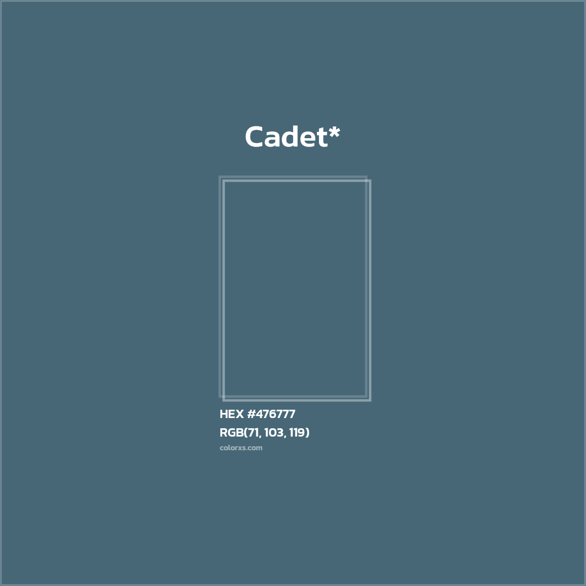 HEX #476777 Color Name, Color Code, Palettes, Similar Paints, Images