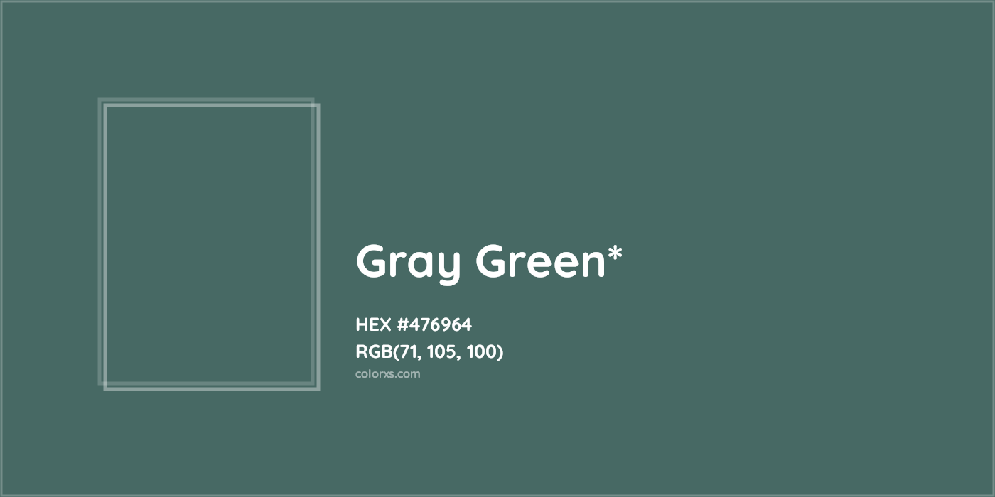 HEX #476964 Color Name, Color Code, Palettes, Similar Paints, Images