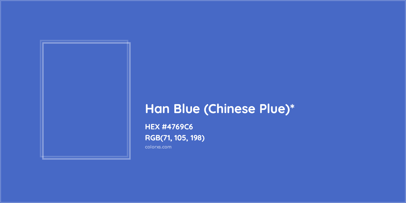 HEX #4769C6 Color Name, Color Code, Palettes, Similar Paints, Images