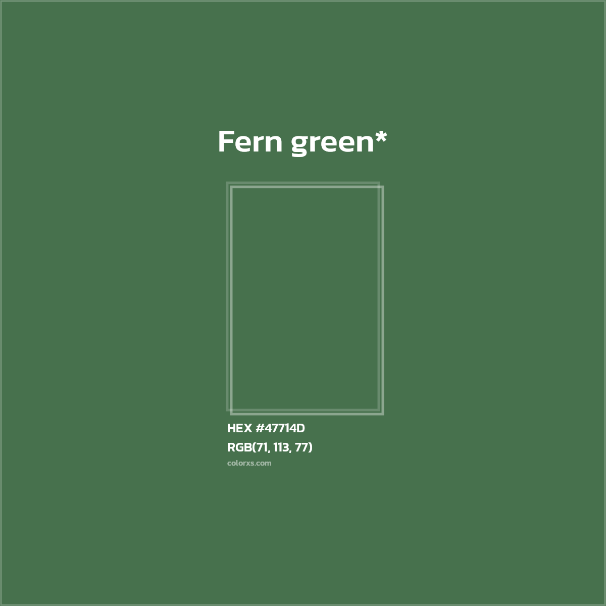HEX #47714D Color Name, Color Code, Palettes, Similar Paints, Images