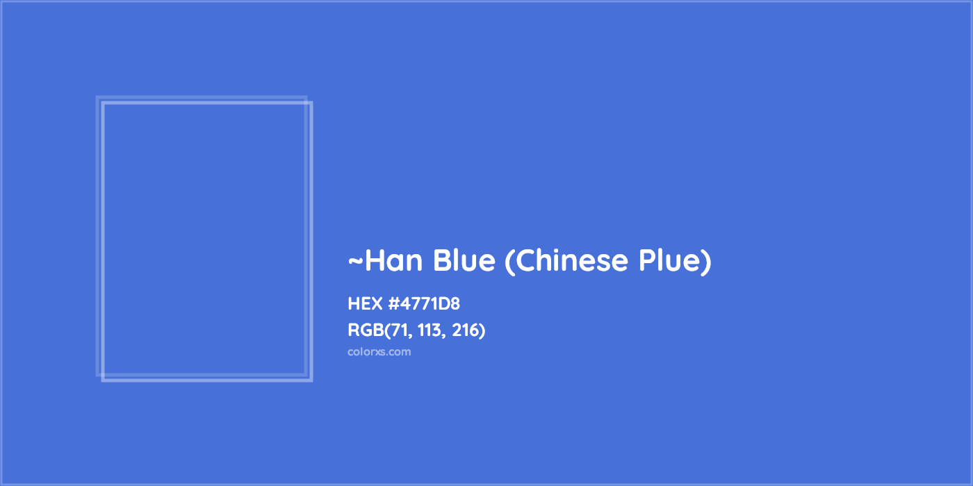 HEX #4771D8 Color Name, Color Code, Palettes, Similar Paints, Images
