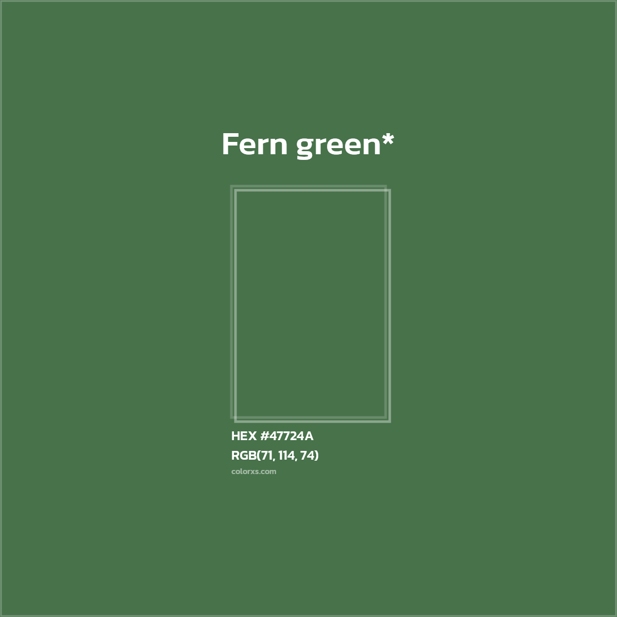 HEX #47724A Color Name, Color Code, Palettes, Similar Paints, Images