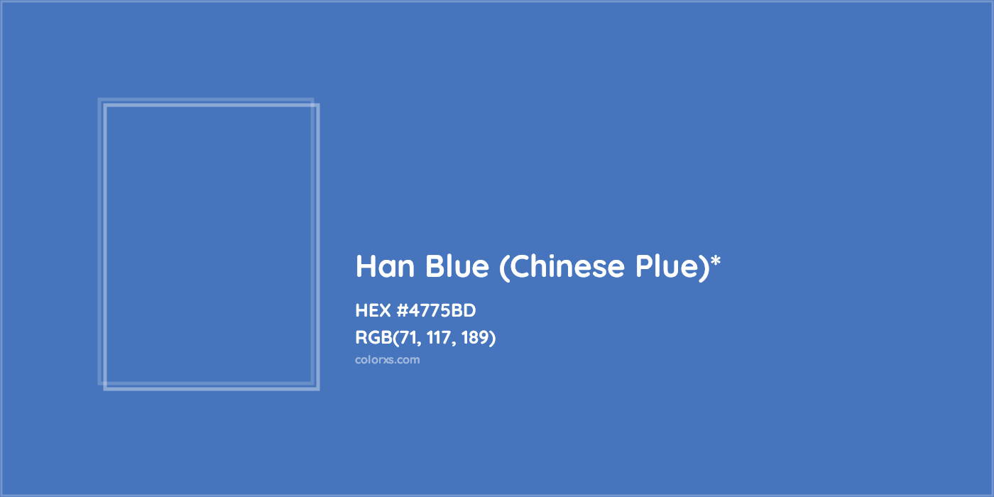 HEX #4775BD Color Name, Color Code, Palettes, Similar Paints, Images