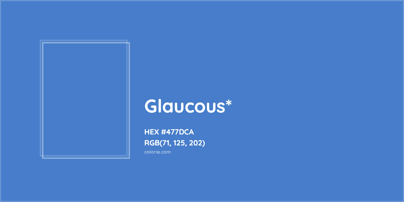 HEX #477DCA Color Name, Color Code, Palettes, Similar Paints, Images