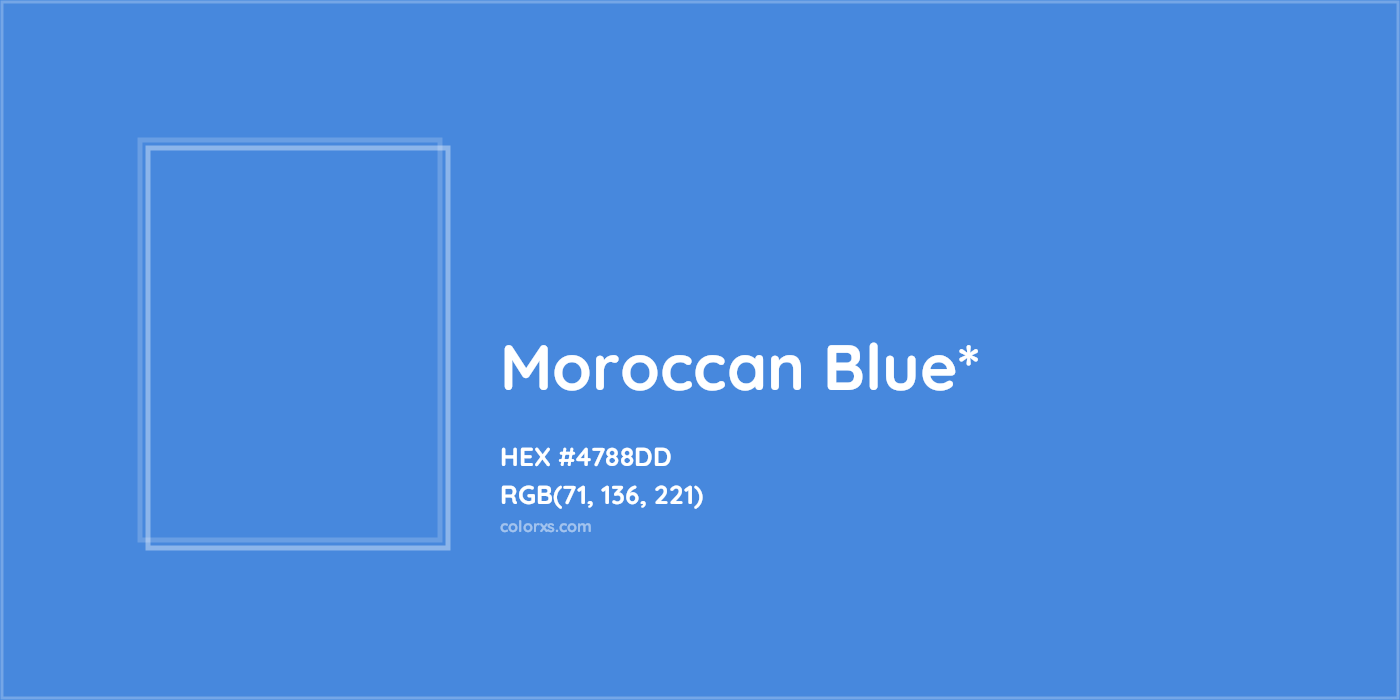 HEX #4788DD Color Name, Color Code, Palettes, Similar Paints, Images