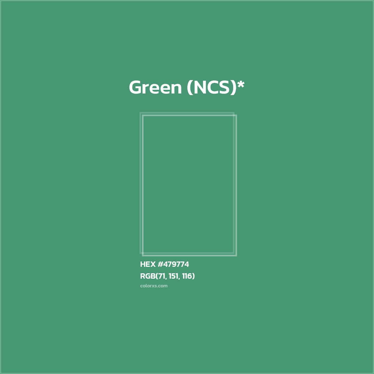 HEX #479774 Color Name, Color Code, Palettes, Similar Paints, Images