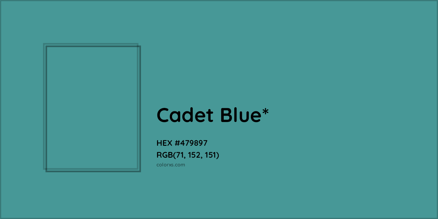 HEX #479897 Color Name, Color Code, Palettes, Similar Paints, Images