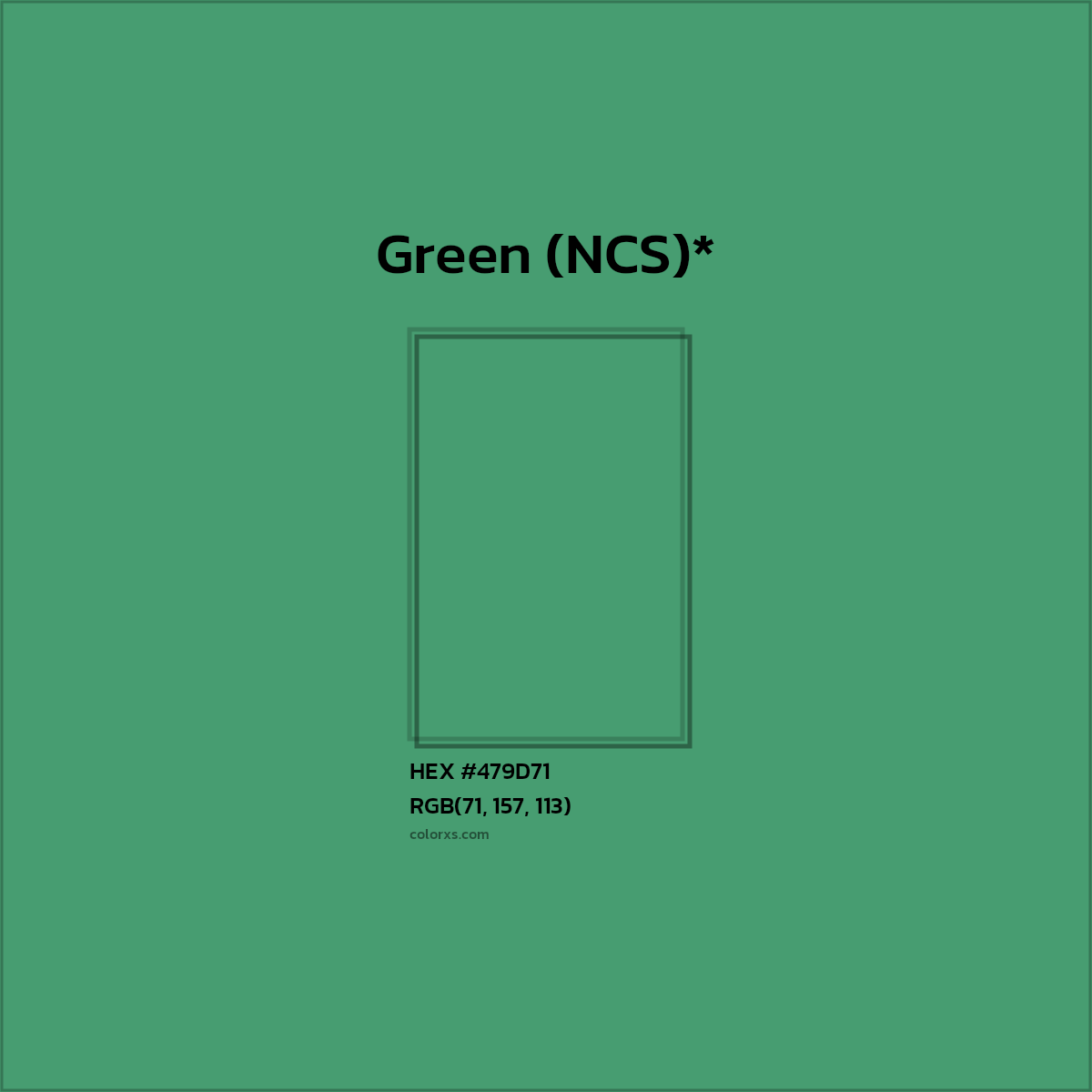 HEX #479D71 Color Name, Color Code, Palettes, Similar Paints, Images