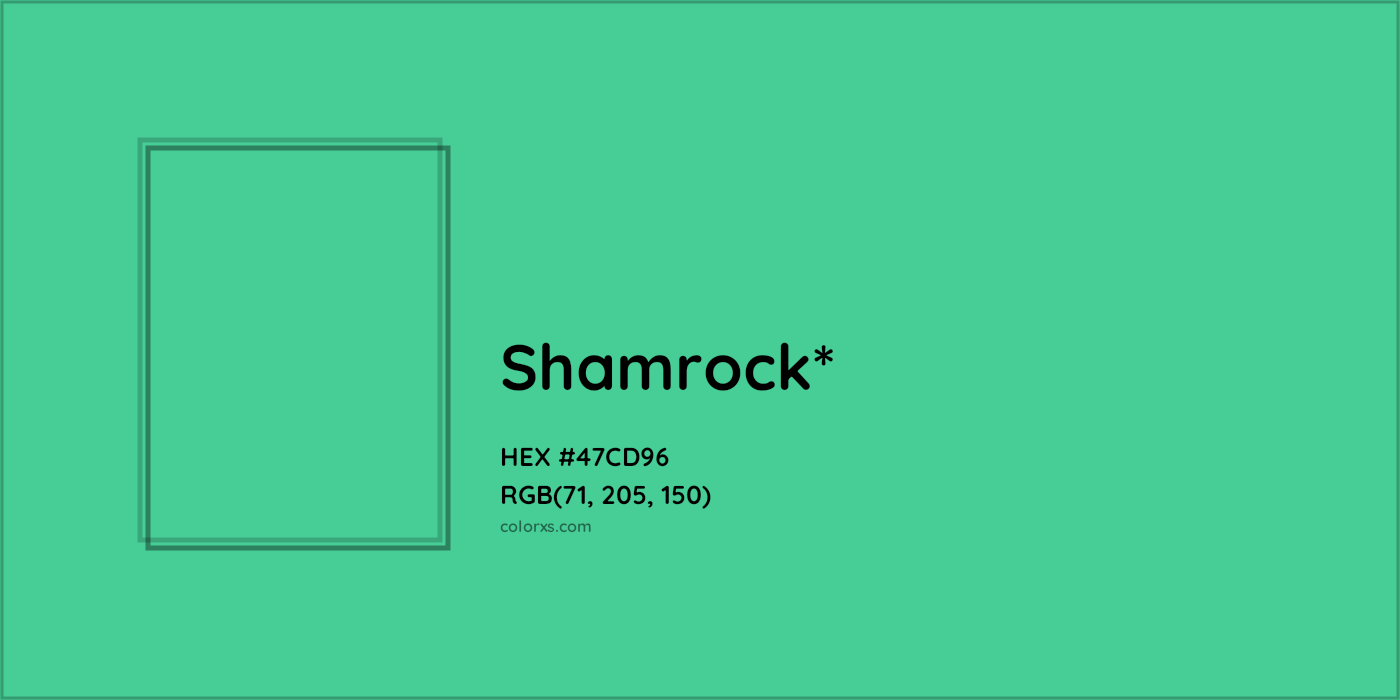 HEX #47CD96 Color Name, Color Code, Palettes, Similar Paints, Images