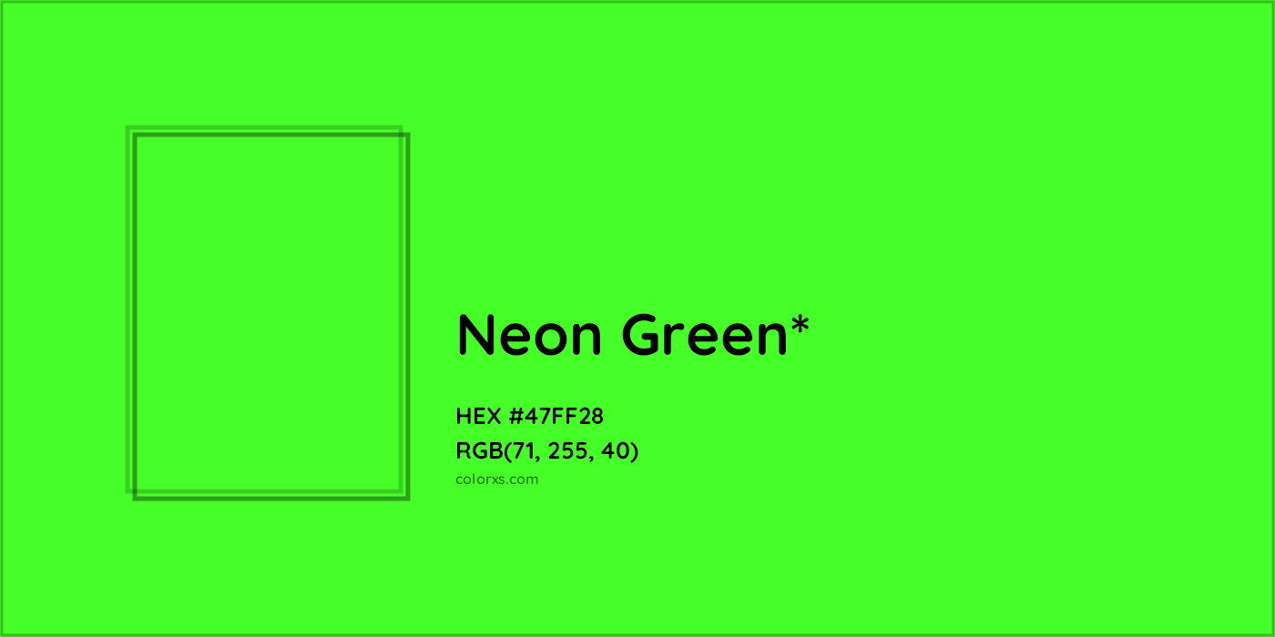 HEX #47FF28 Color Name, Color Code, Palettes, Similar Paints, Images