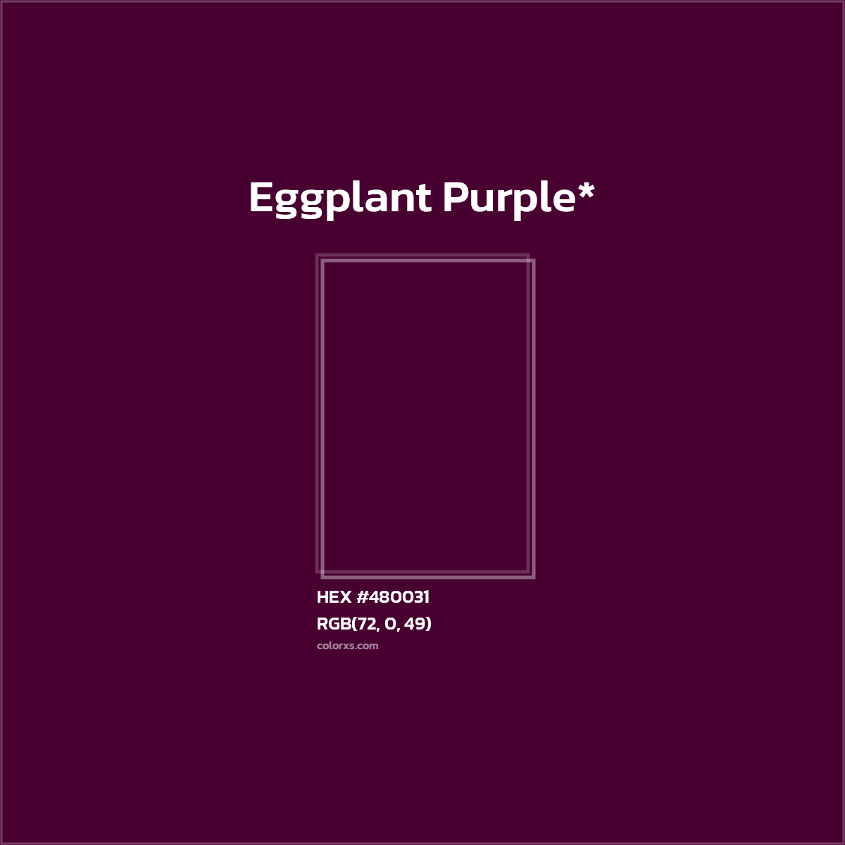 HEX #480031 Color Name, Color Code, Palettes, Similar Paints, Images
