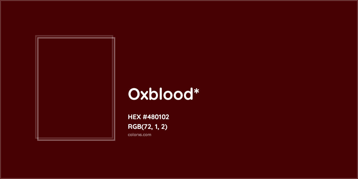 HEX #480102 Color Name, Color Code, Palettes, Similar Paints, Images