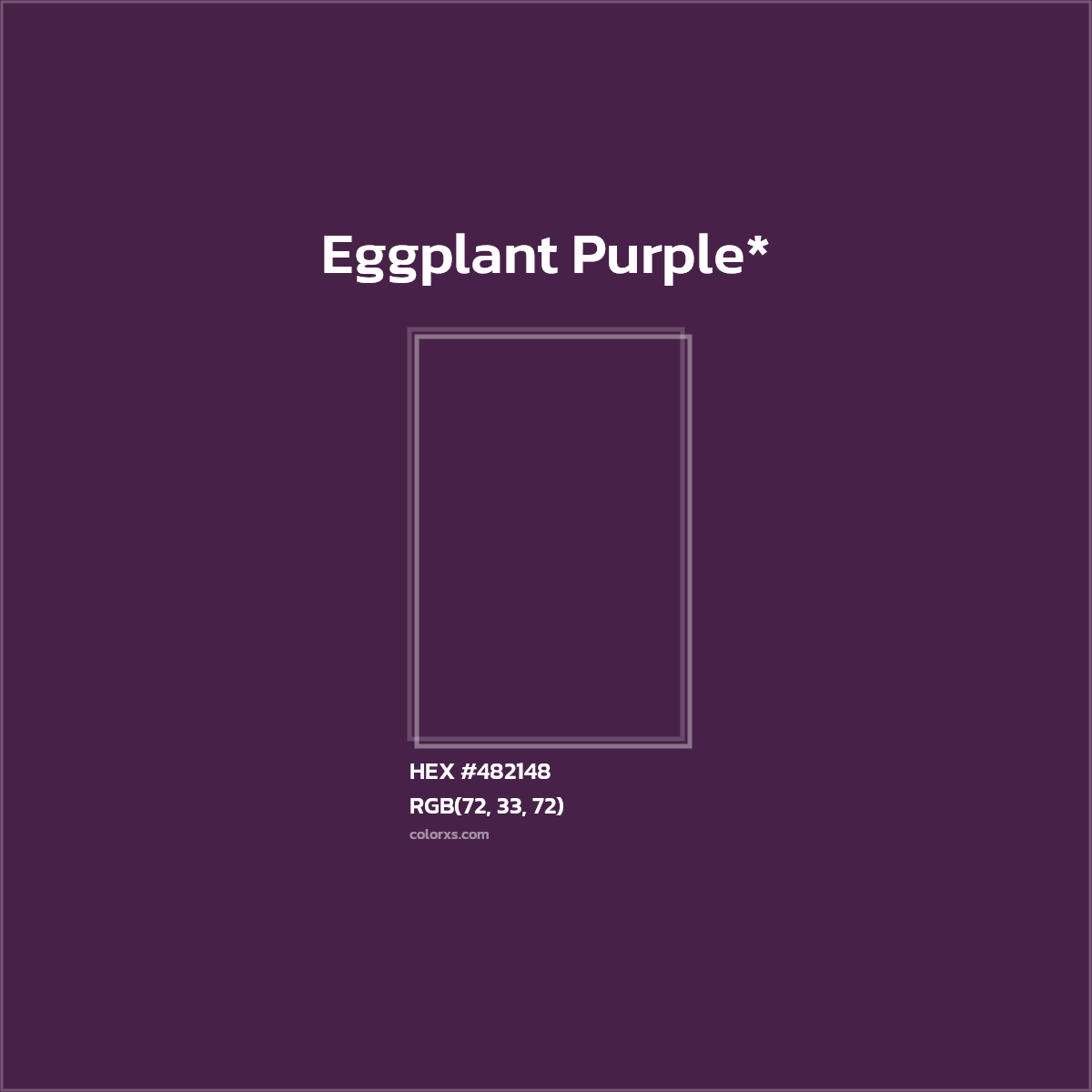 HEX #482148 Color Name, Color Code, Palettes, Similar Paints, Images