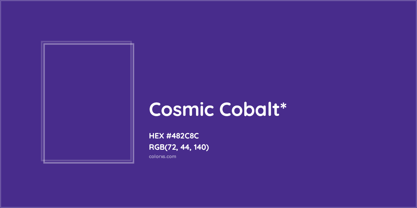 HEX #482C8C Color Name, Color Code, Palettes, Similar Paints, Images