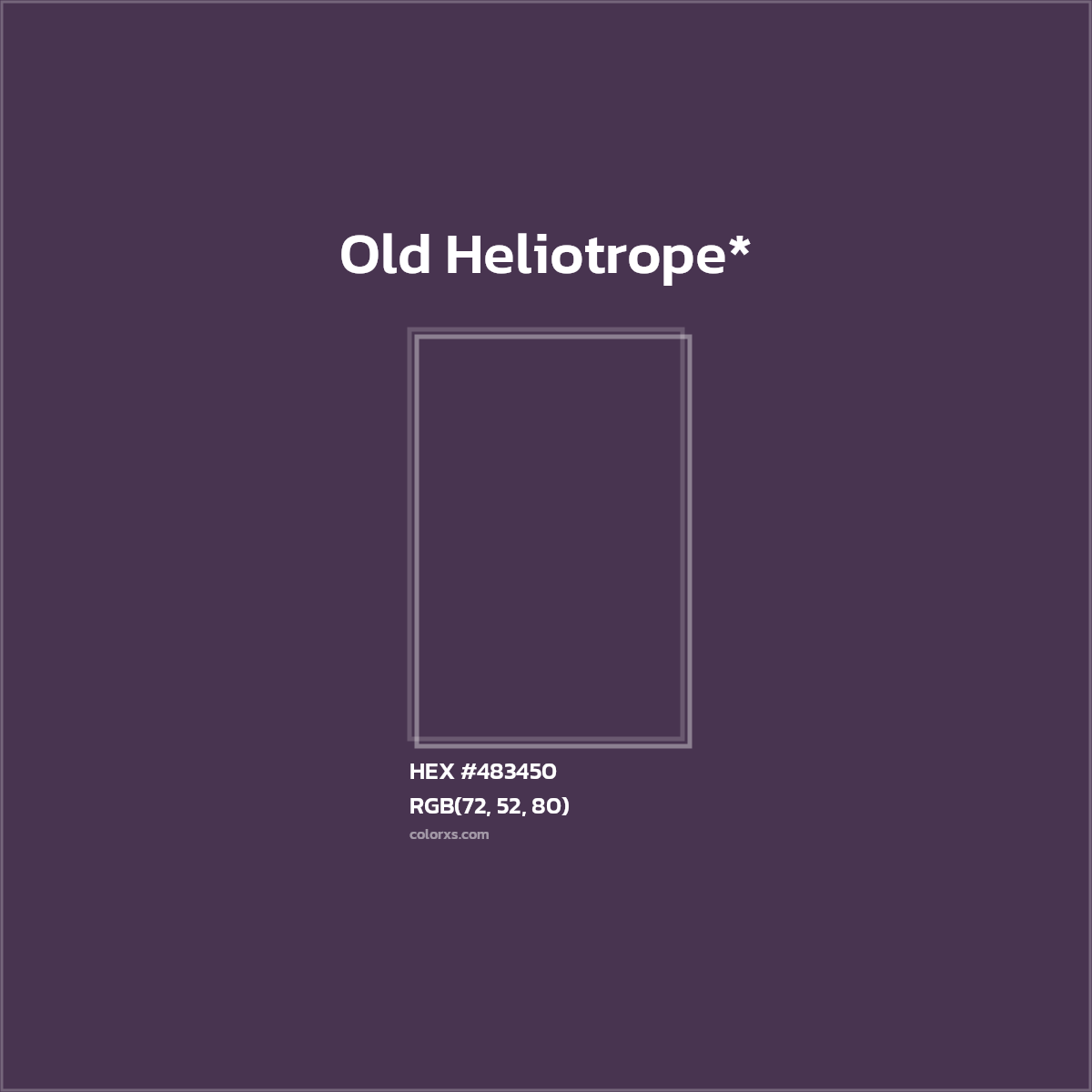 HEX #483450 Color Name, Color Code, Palettes, Similar Paints, Images