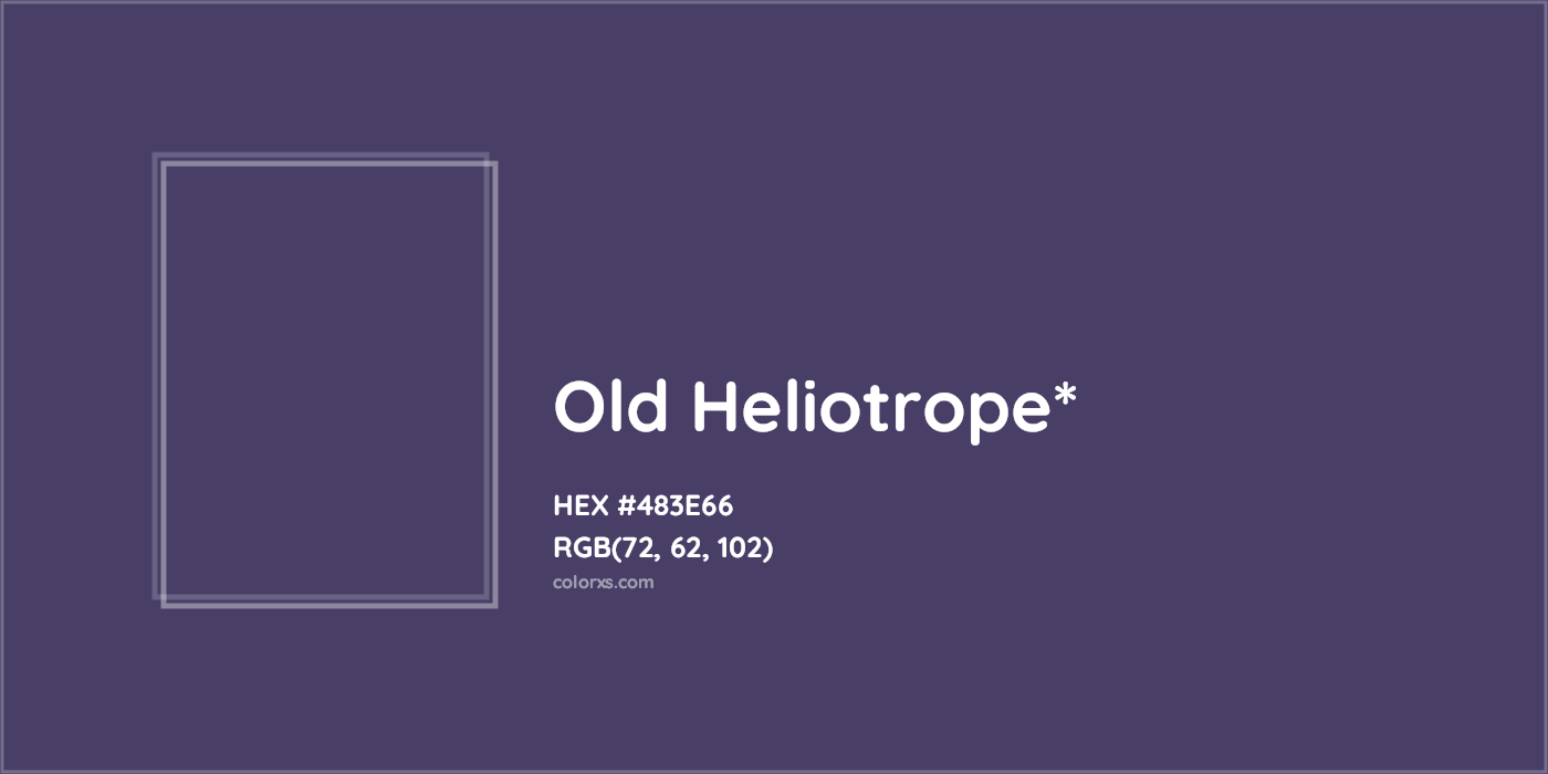 HEX #483E66 Color Name, Color Code, Palettes, Similar Paints, Images