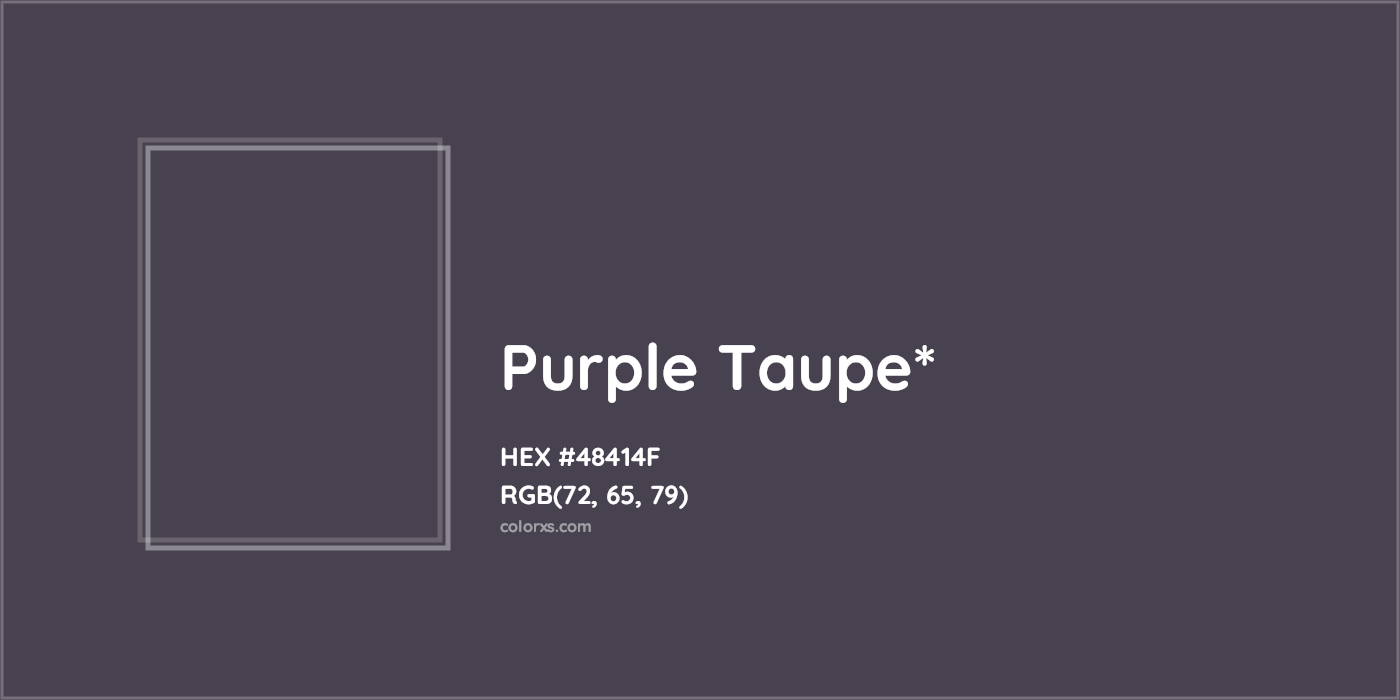 HEX #48414F Color Name, Color Code, Palettes, Similar Paints, Images