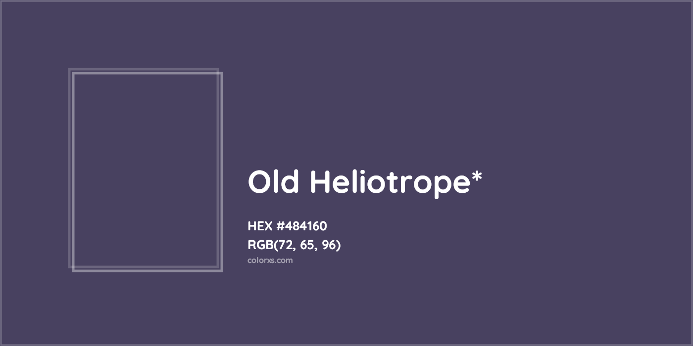 HEX #484160 Color Name, Color Code, Palettes, Similar Paints, Images