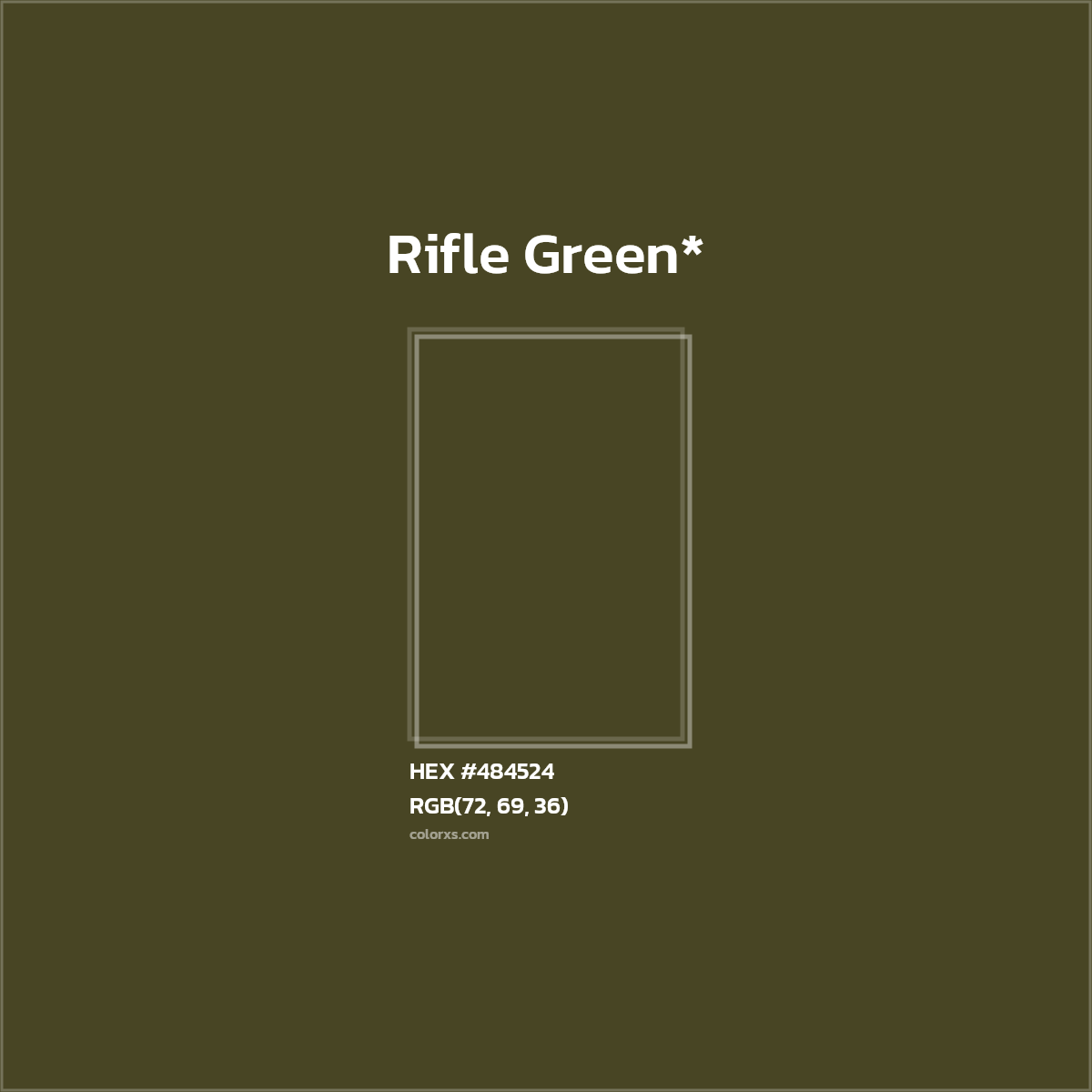 HEX #484524 Color Name, Color Code, Palettes, Similar Paints, Images