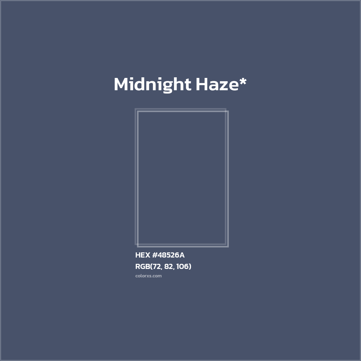 HEX #48526A Color Name, Color Code, Palettes, Similar Paints, Images