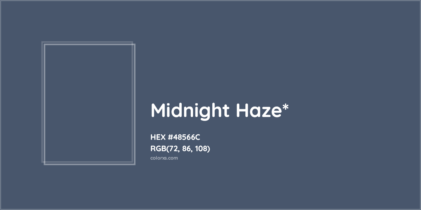 HEX #48566C Color Name, Color Code, Palettes, Similar Paints, Images