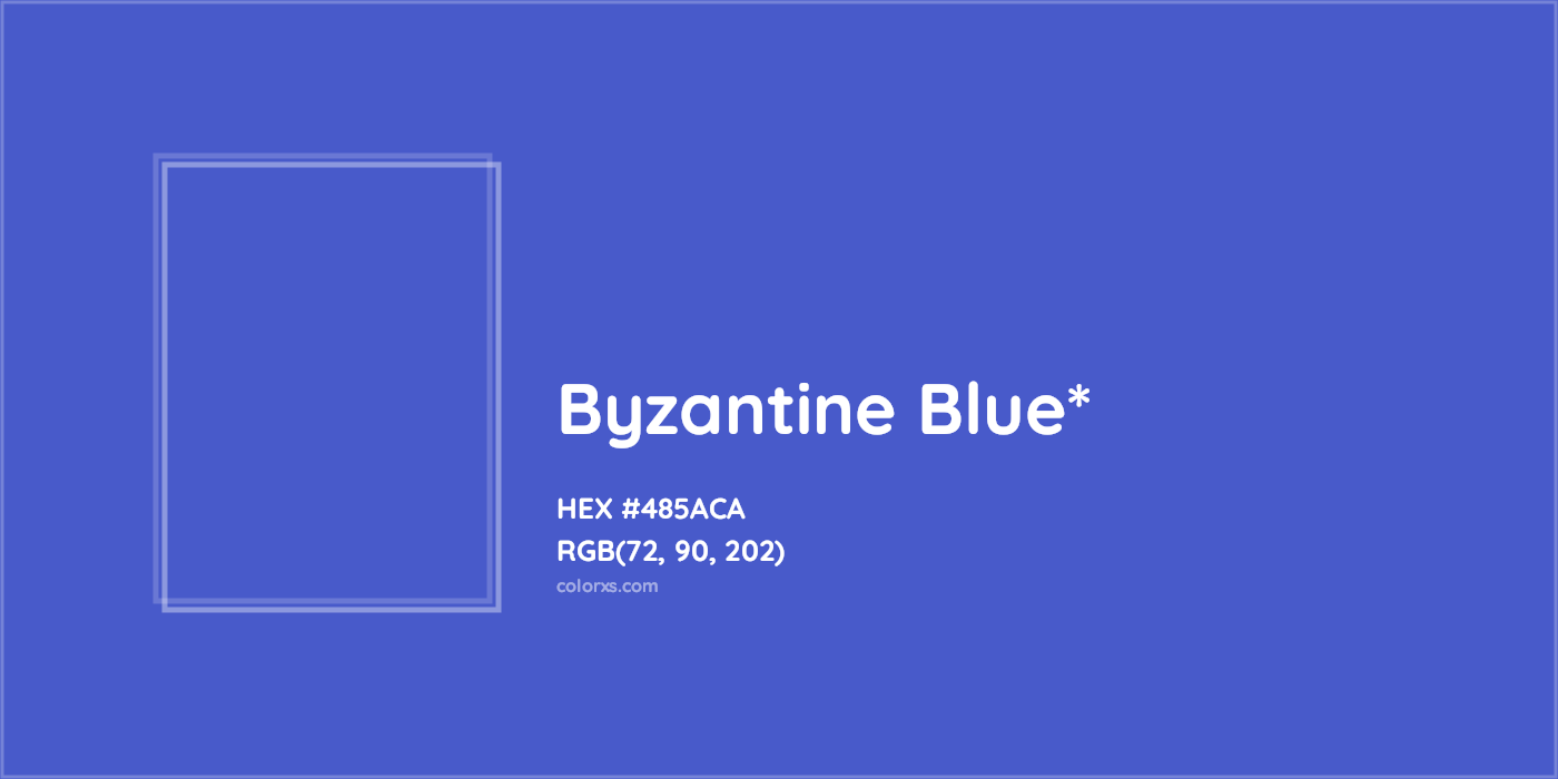 HEX #485ACA Color Name, Color Code, Palettes, Similar Paints, Images