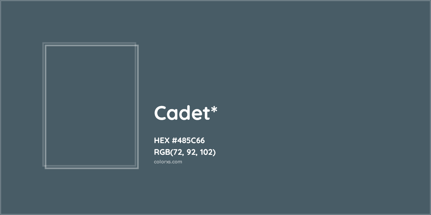 HEX #485C66 Color Name, Color Code, Palettes, Similar Paints, Images