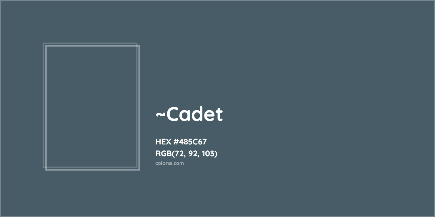 HEX #485C67 Color Name, Color Code, Palettes, Similar Paints, Images