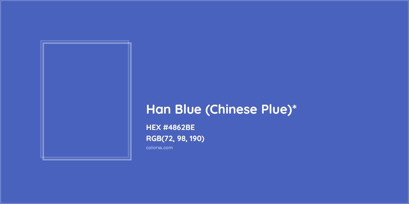 HEX #4862BE Color Name, Color Code, Palettes, Similar Paints, Images