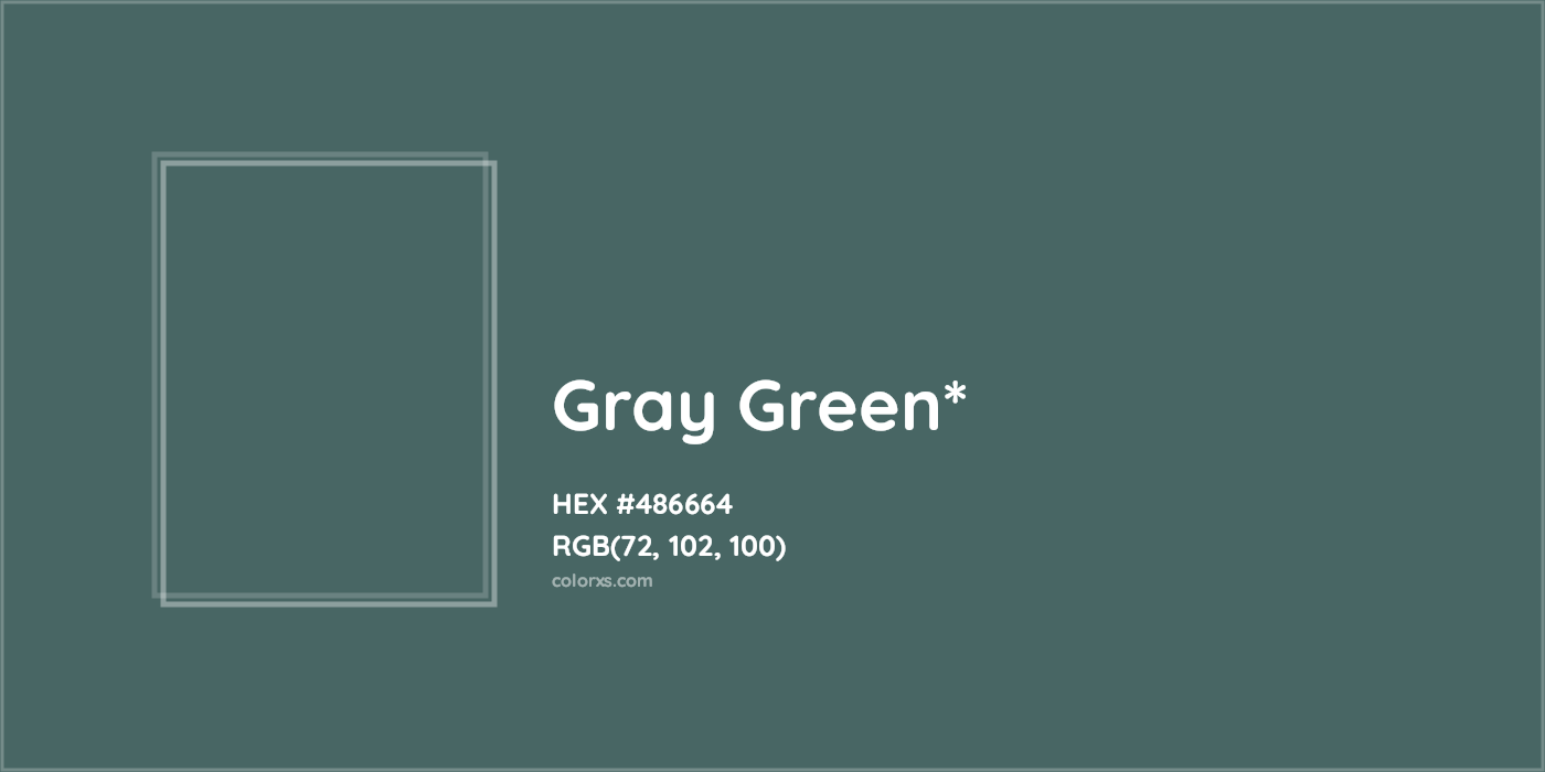 HEX #486664 Color Name, Color Code, Palettes, Similar Paints, Images