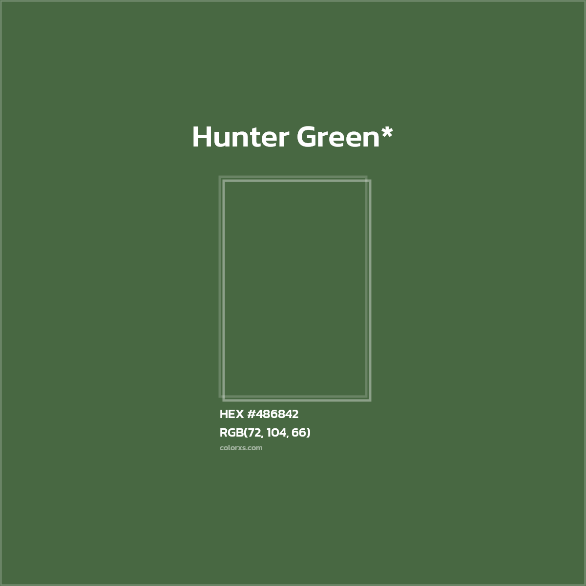 HEX #486842 Color Name, Color Code, Palettes, Similar Paints, Images