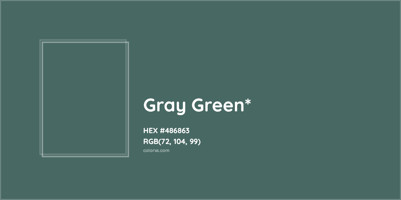 HEX #486863 Color Name, Color Code, Palettes, Similar Paints, Images