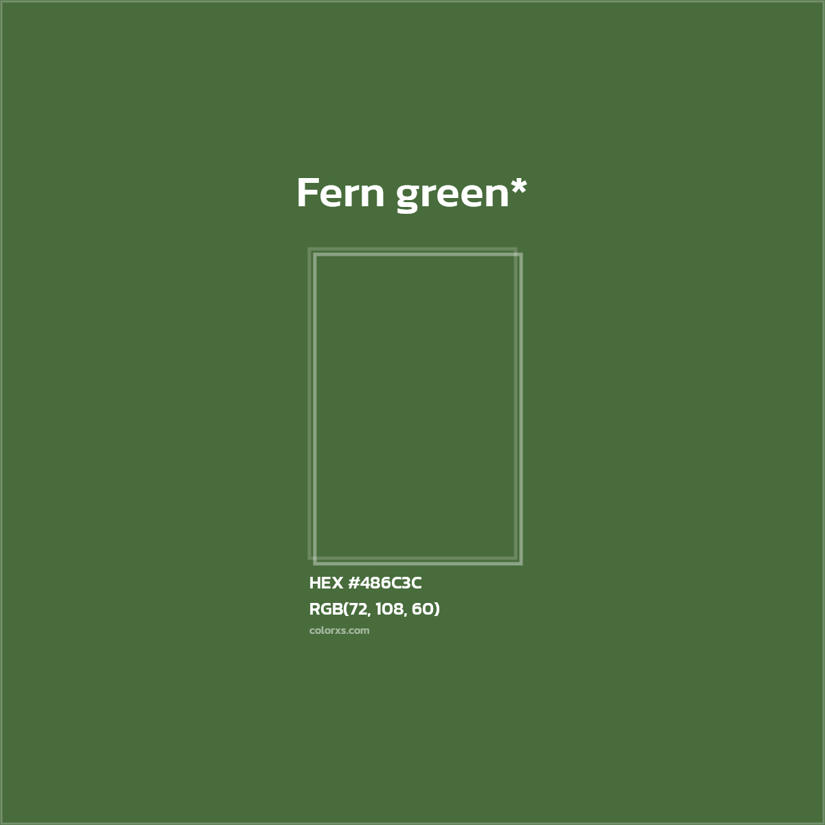 HEX #486C3C Color Name, Color Code, Palettes, Similar Paints, Images