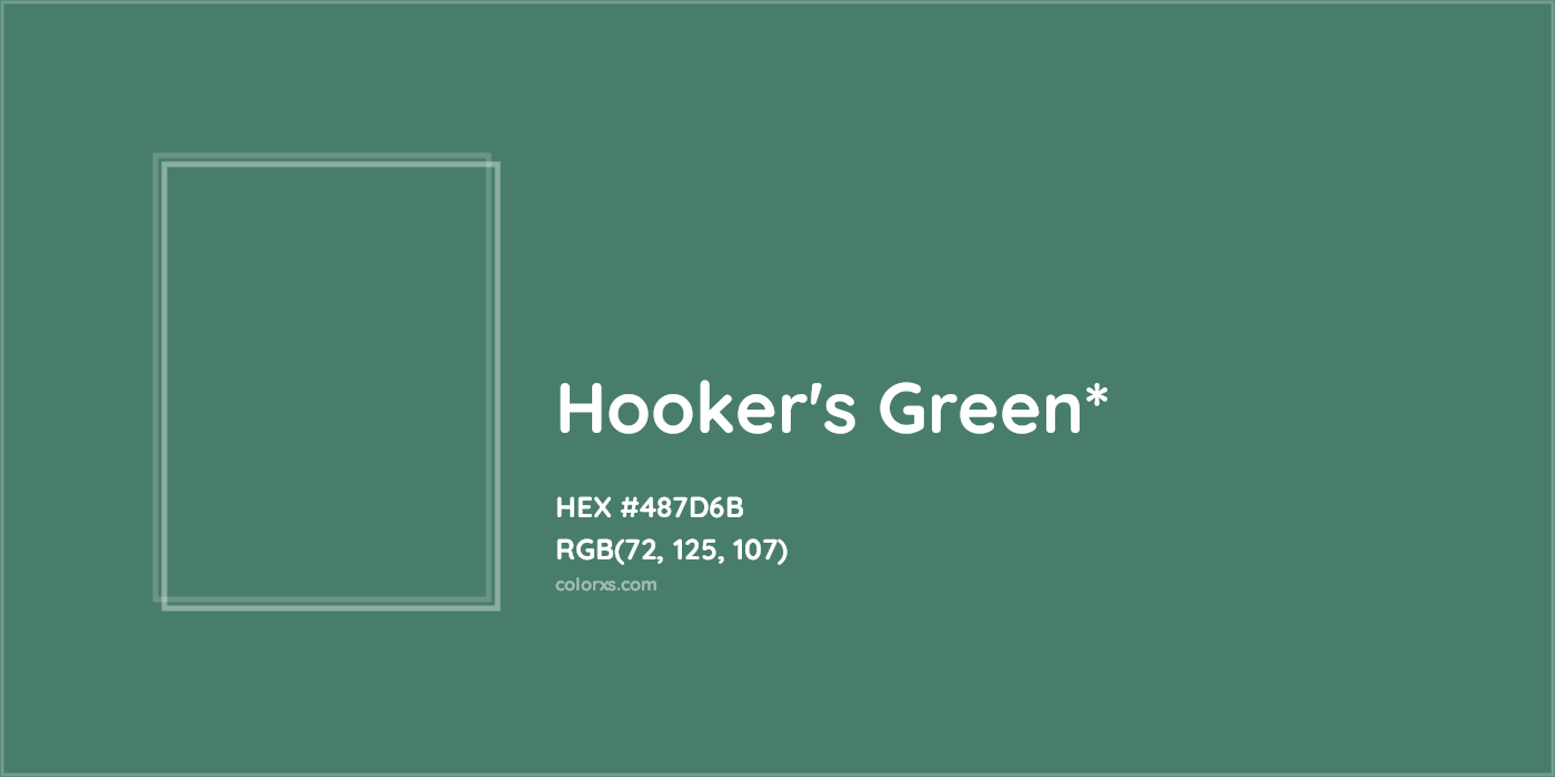 HEX #487D6B Color Name, Color Code, Palettes, Similar Paints, Images