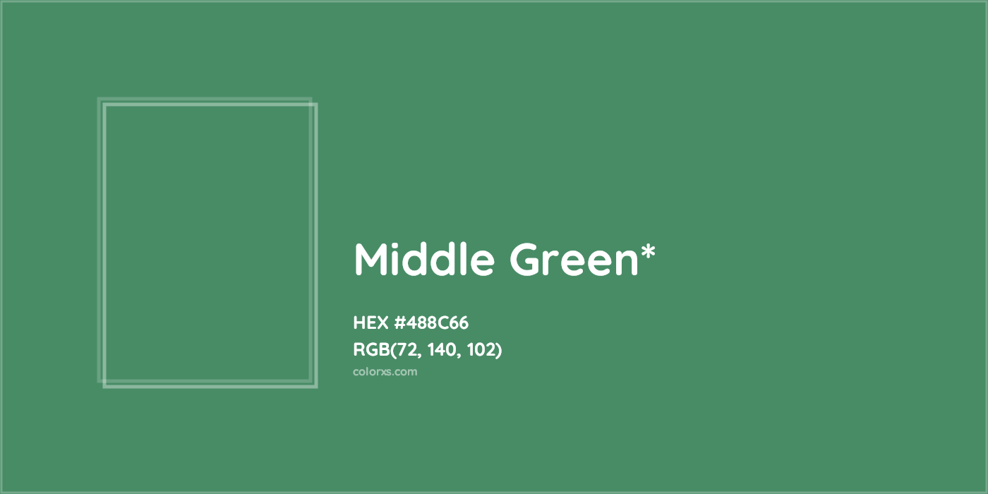 HEX #488C66 Color Name, Color Code, Palettes, Similar Paints, Images