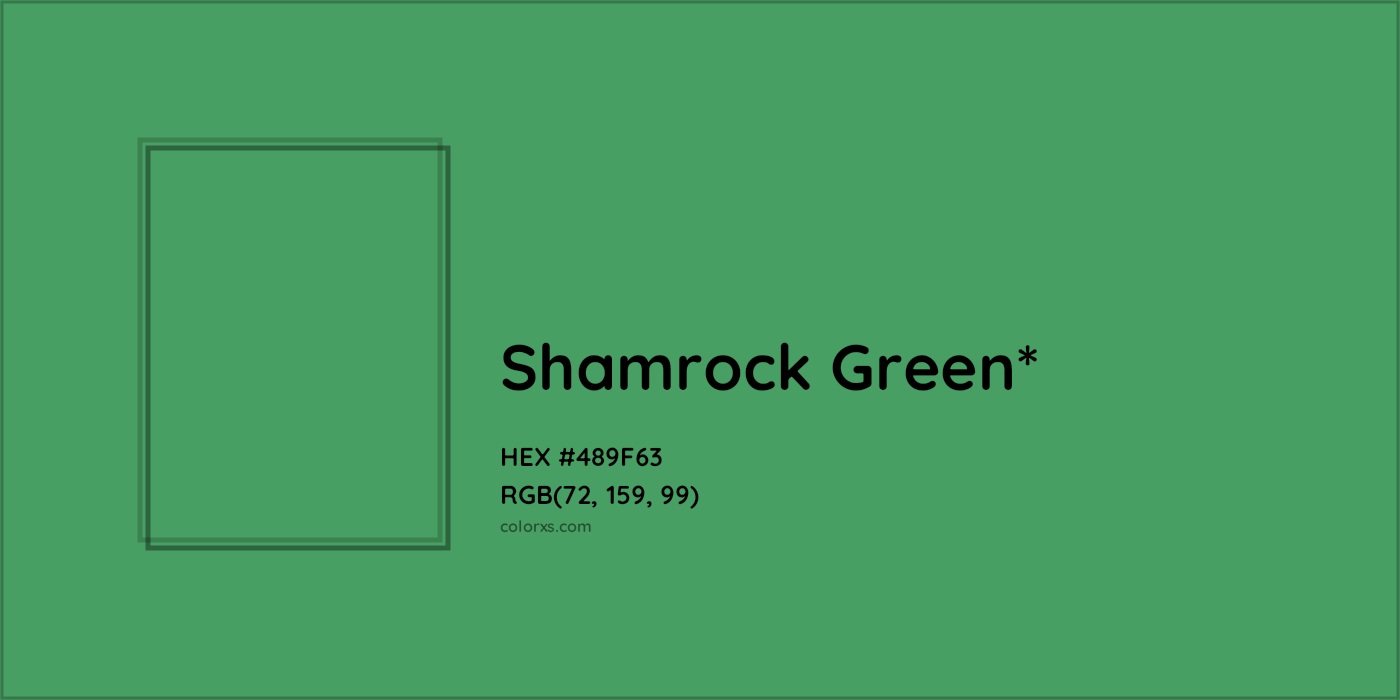 HEX #489F63 Color Name, Color Code, Palettes, Similar Paints, Images