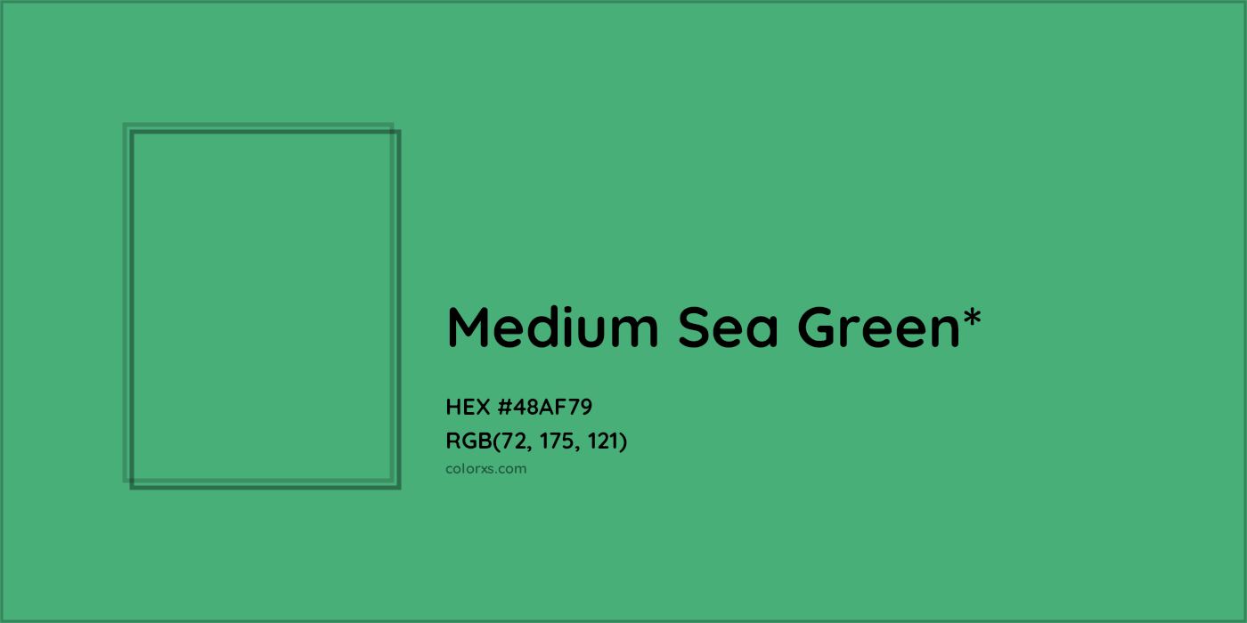 HEX #48AF79 Color Name, Color Code, Palettes, Similar Paints, Images