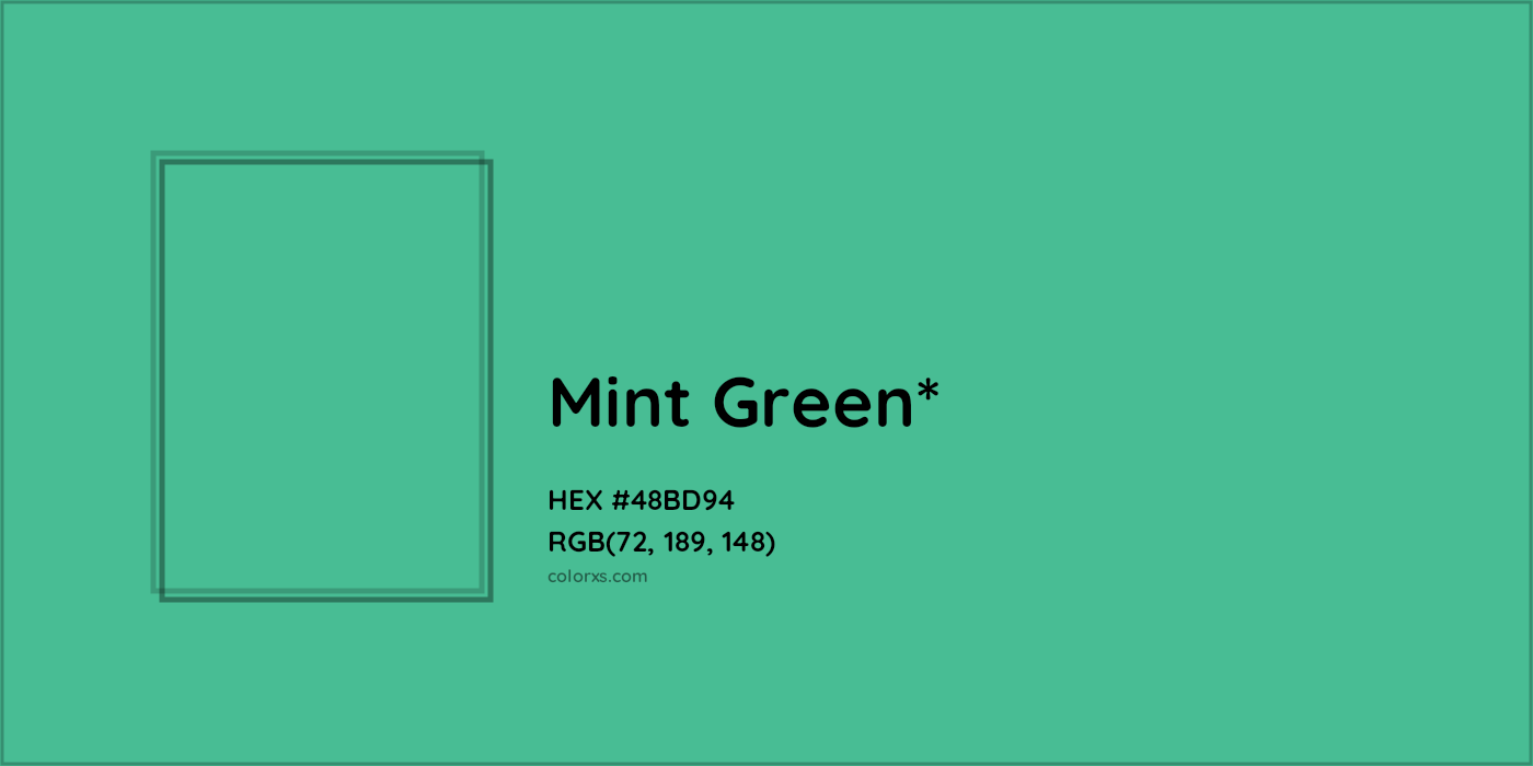 HEX #48BD94 Color Name, Color Code, Palettes, Similar Paints, Images