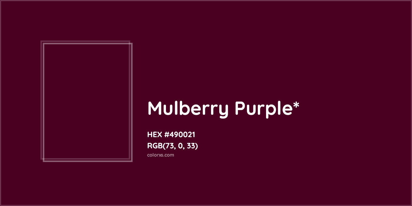 HEX #490021 Color Name, Color Code, Palettes, Similar Paints, Images