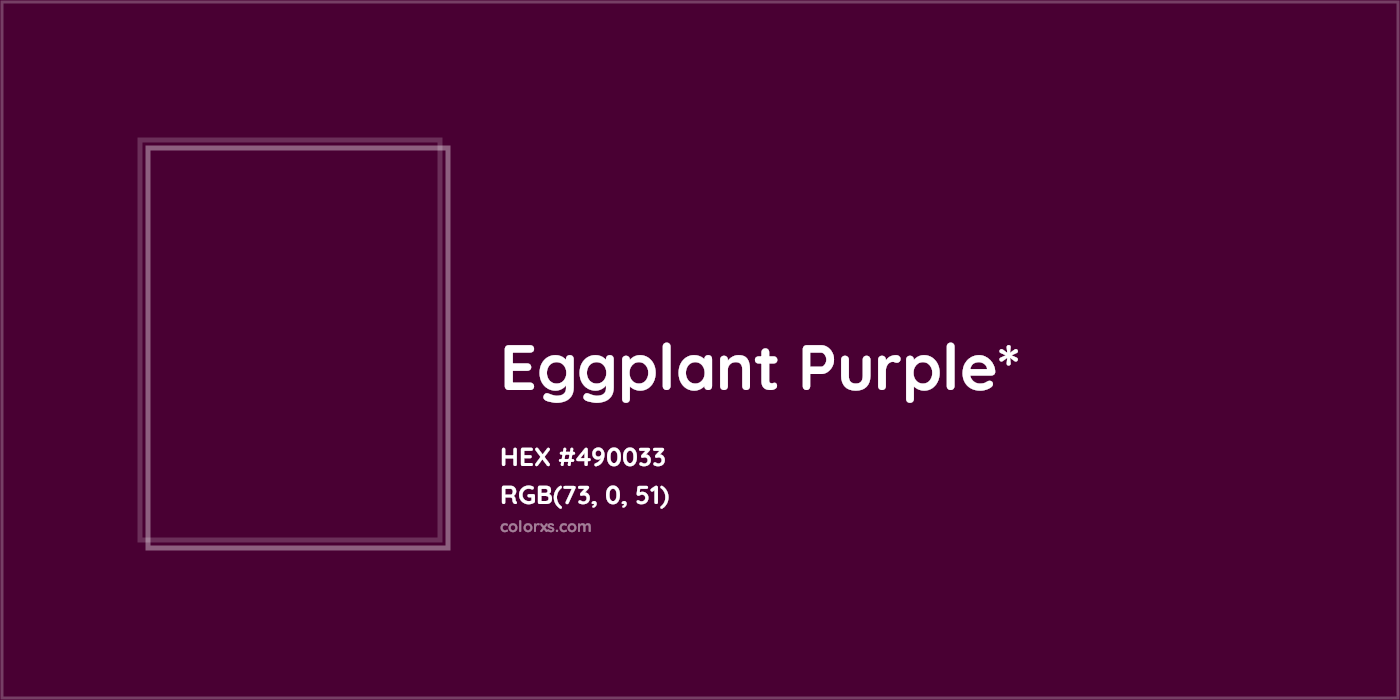 HEX #490033 Color Name, Color Code, Palettes, Similar Paints, Images
